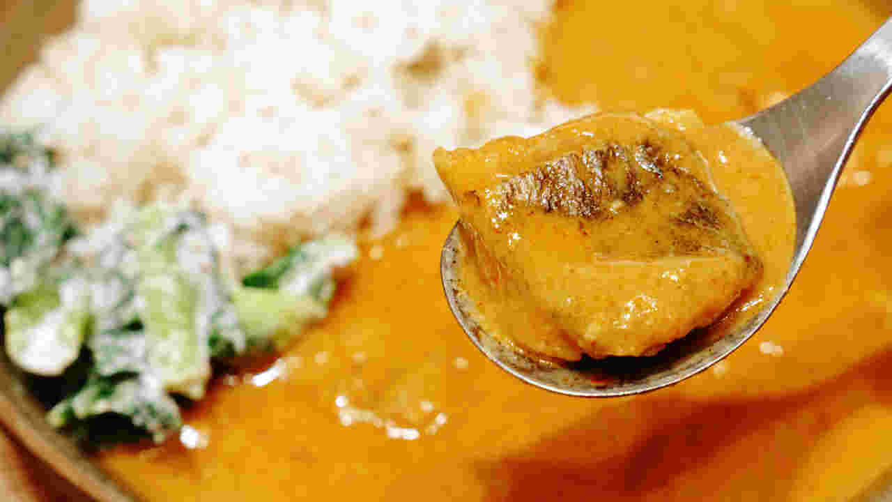 鱈のスープカレー