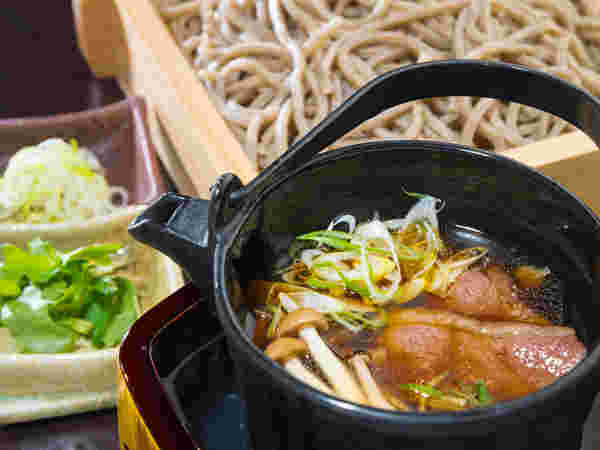 香るつけ蕎麦 蕎麦花のつけそば