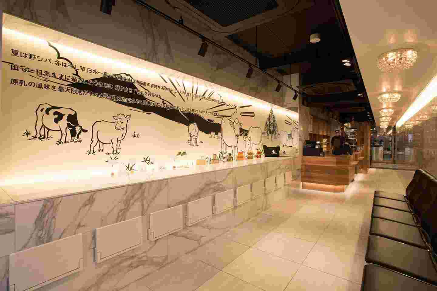 俺ベーカリー＆カフェの店内