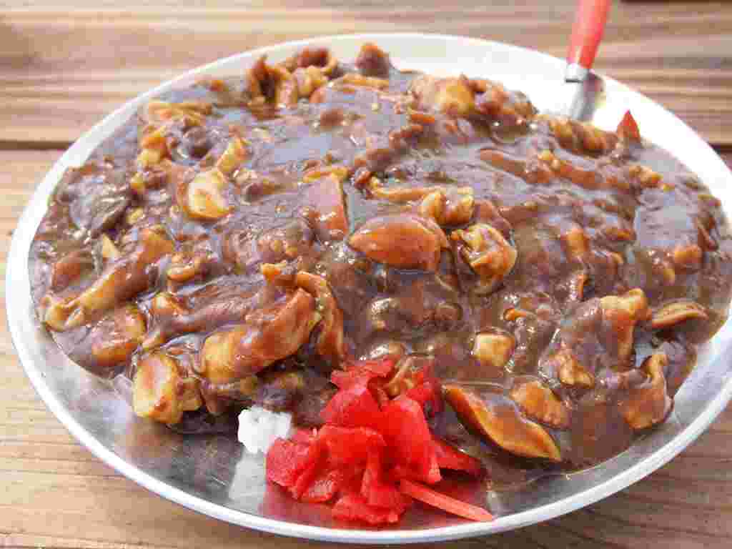 マルトマ食堂のホッキカレー