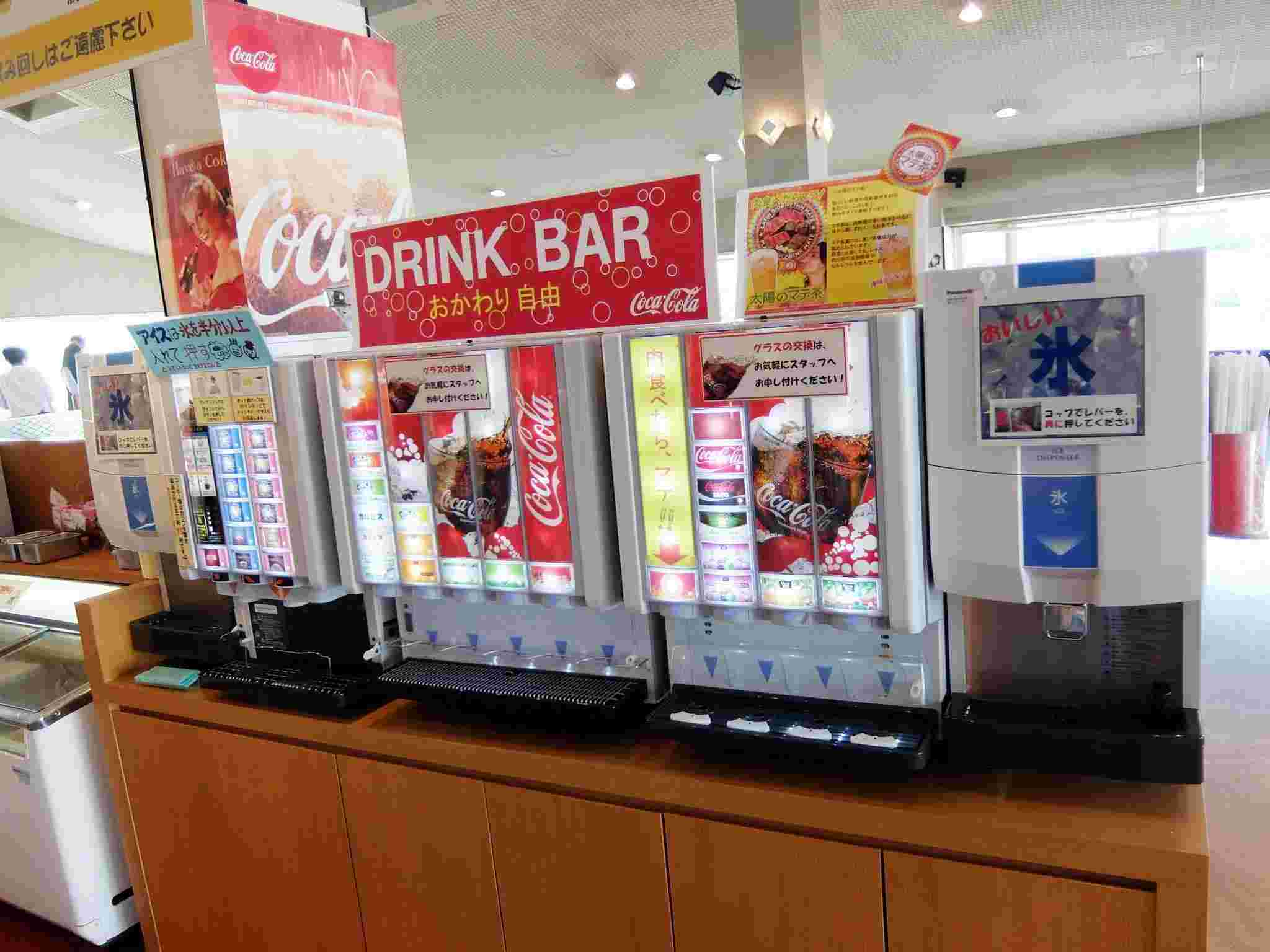 イート・アップ苫小牧本店のドリンクバー