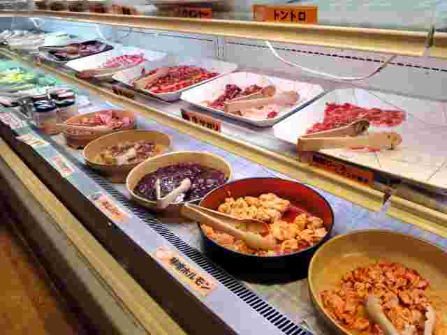 イートアップの食事の数々
