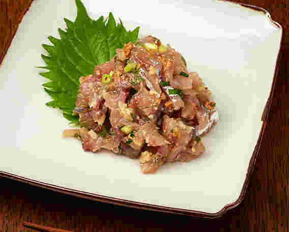アジのなめろう
