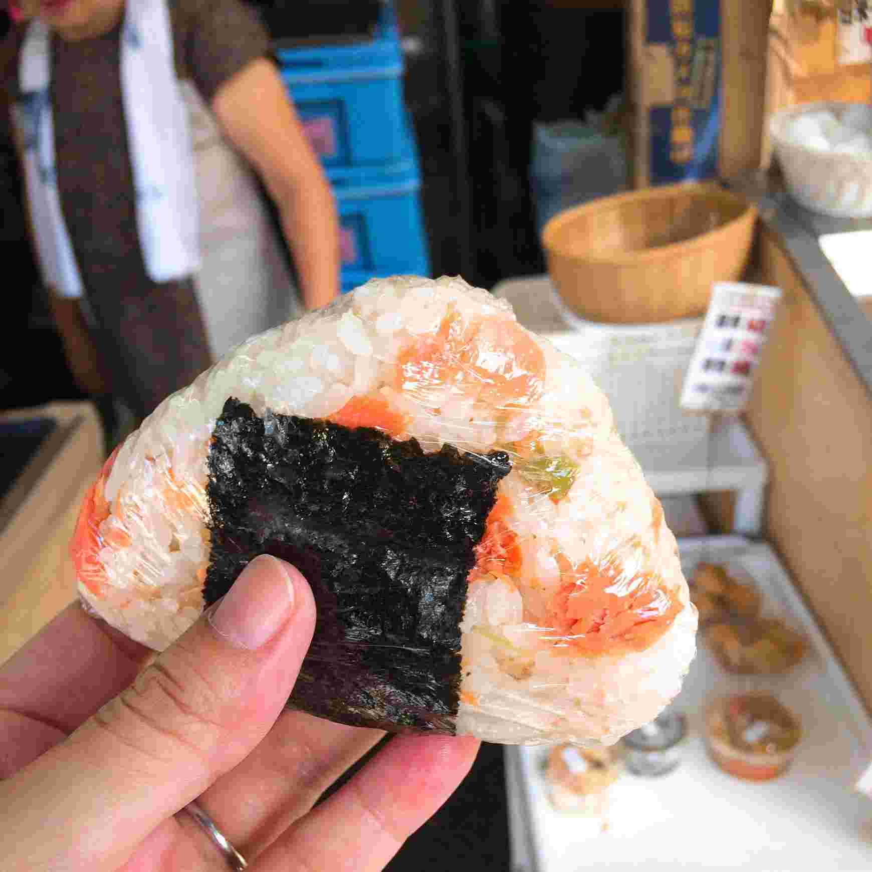 「おにぎり屋・築地丸豊」おにぎり