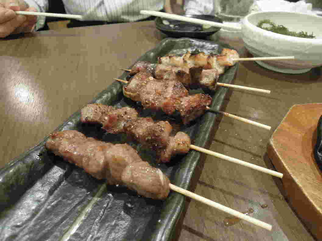 「竹富屋・築地店」のやきとん