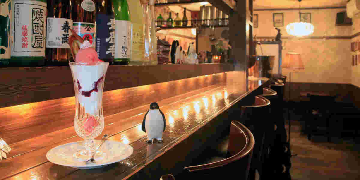 ペンギン堂のパフェ
