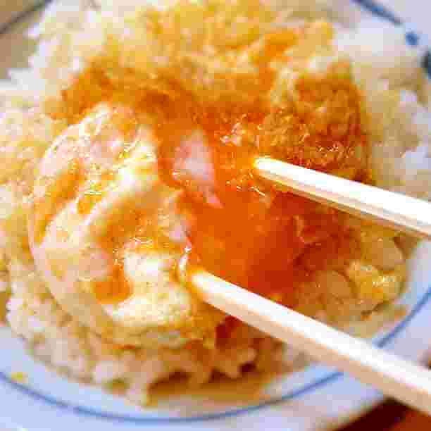 とろとろ玉子天丼