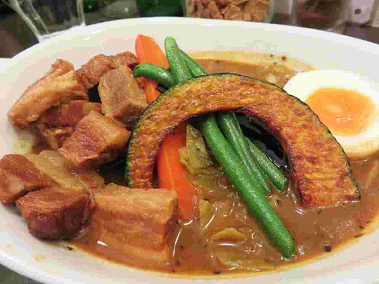 角煮のスープカレー