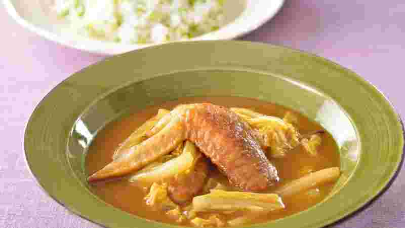 白菜のスープカレー