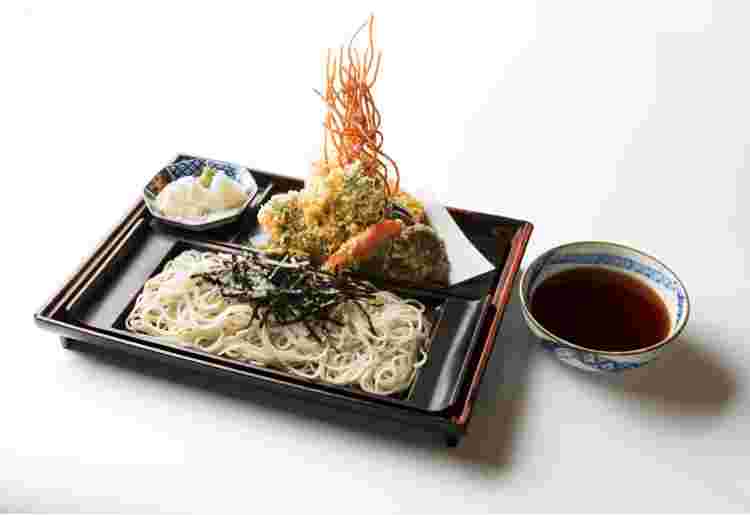 は満長本店の天ざる