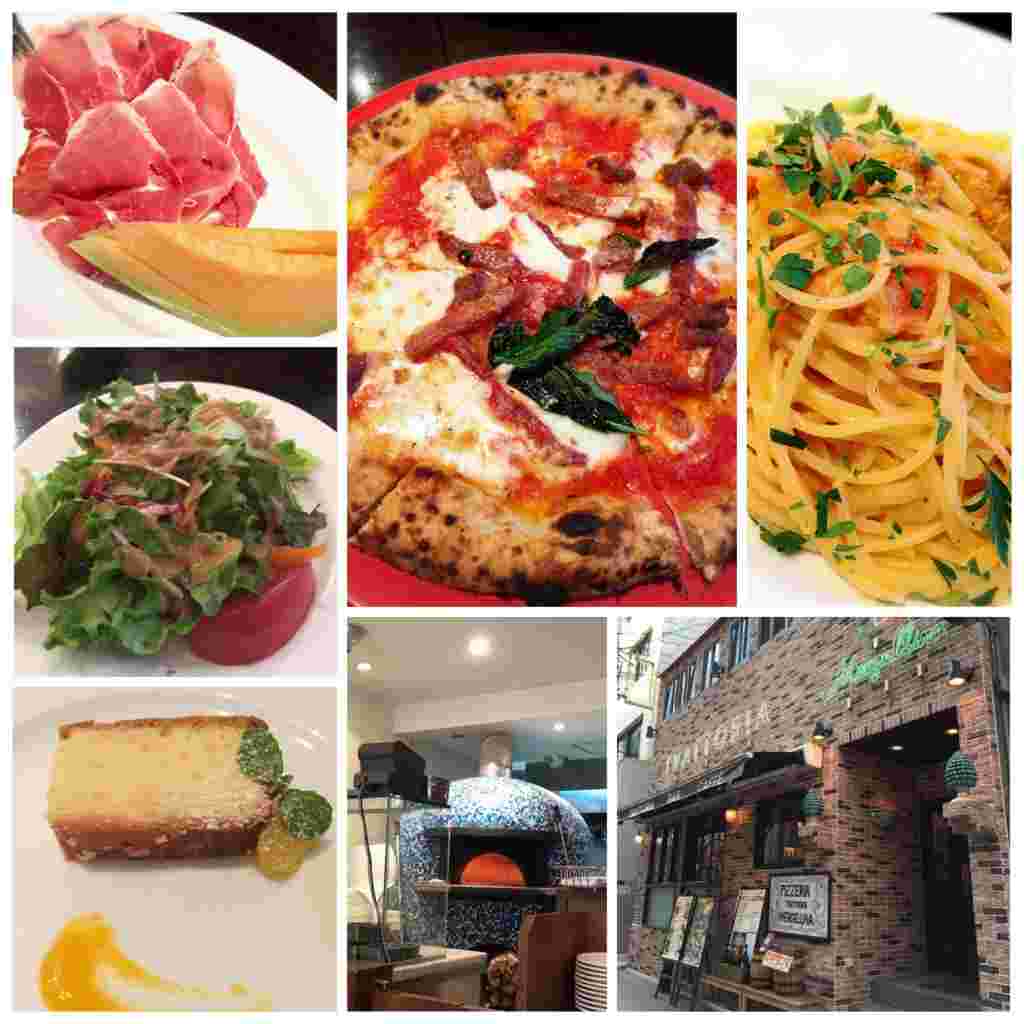 メルジェリーナの店内の様子と料理