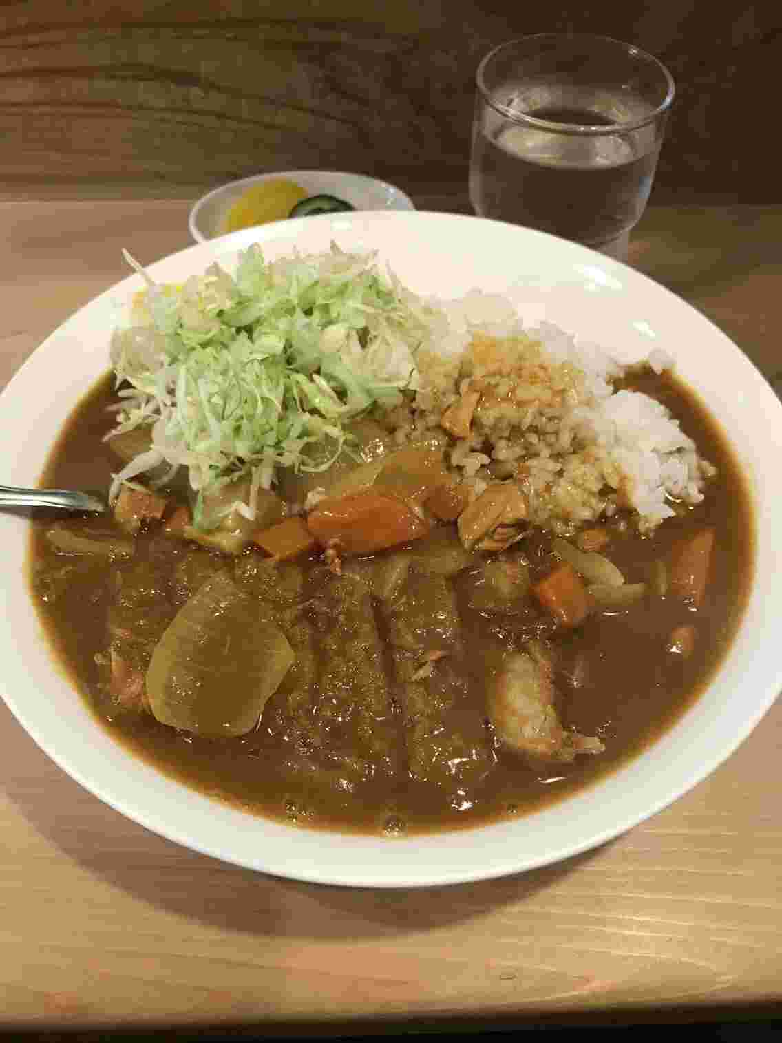 「とんかつ仙成屋」カツカレー