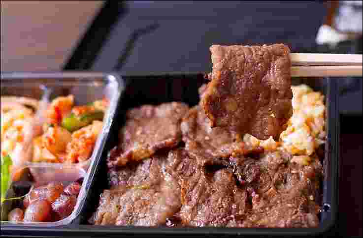 叙々苑 サービスカルビ弁当