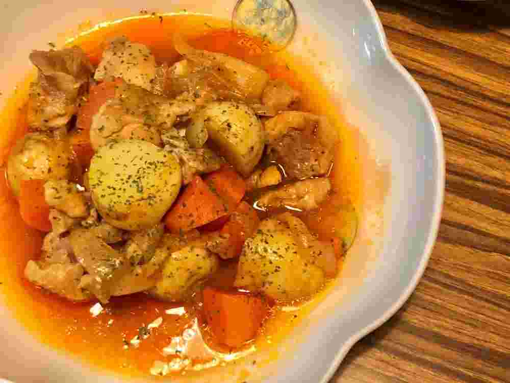 鶏モモの洋風肉じゃが