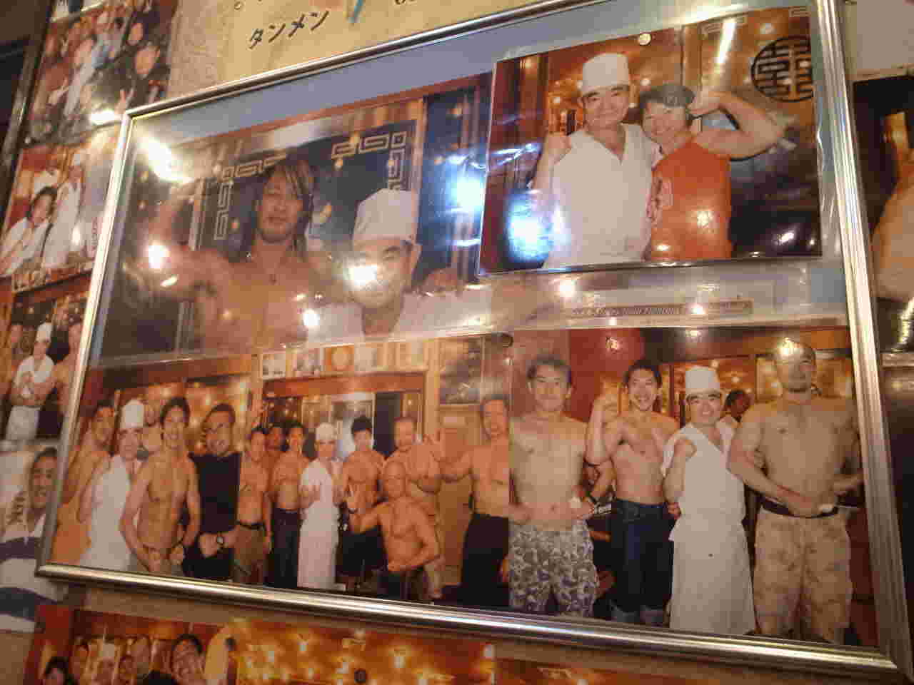 来店者の写真