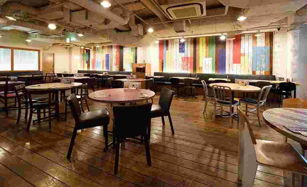 マンゴツリーカフェの店内