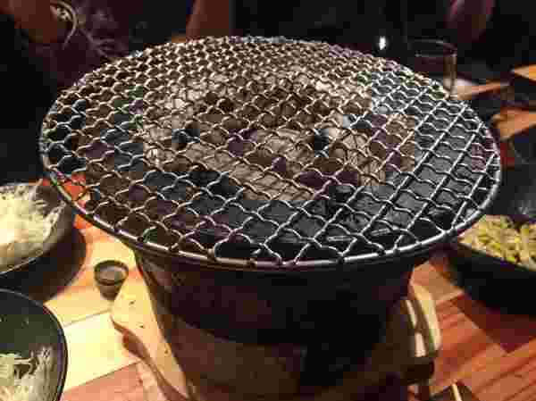 焼肉の網