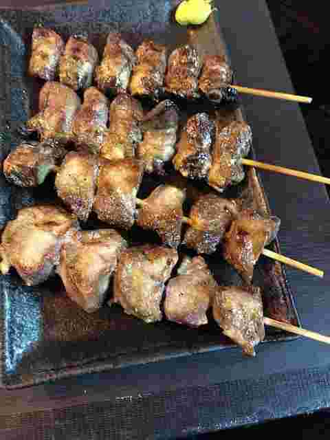まつ惣の焼き鳥