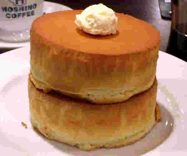 星乃珈琲パンケーキ