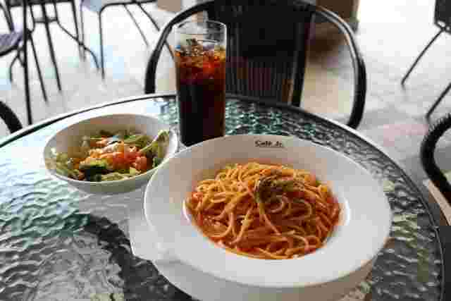 イタリアントマトカフーナ旭橋店の日替わりパスタセット