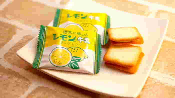 レモン入牛乳ラングドシャ