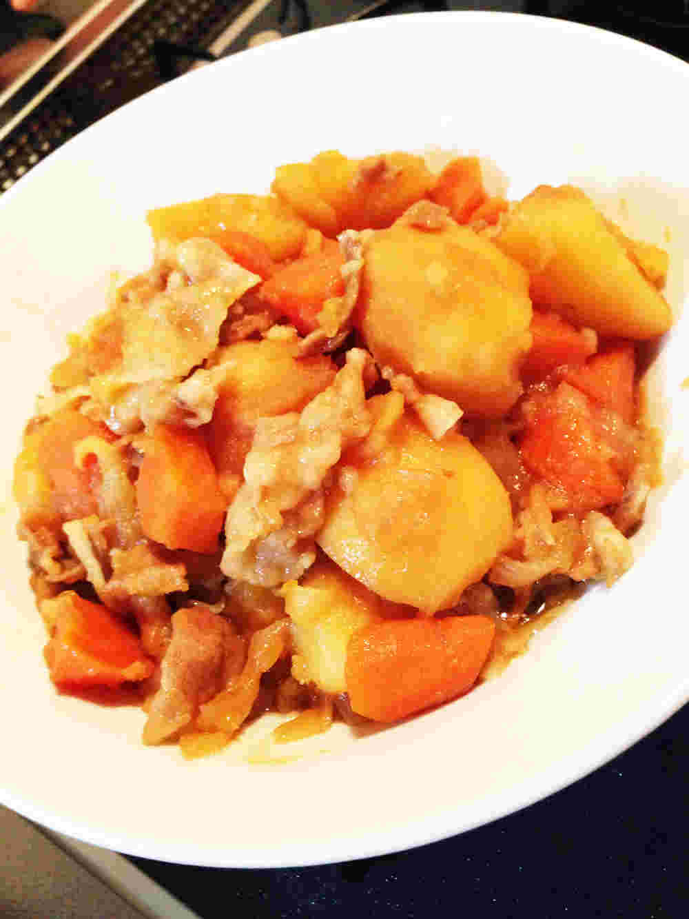 豚バラ肉じゃが