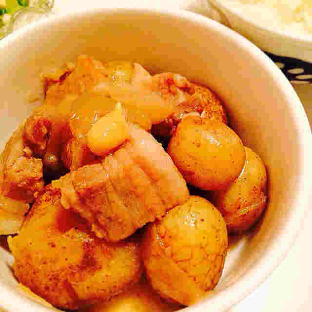 豚バラ肉じゃが