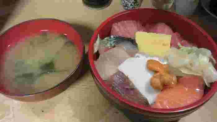 石松亭の海鮮丼