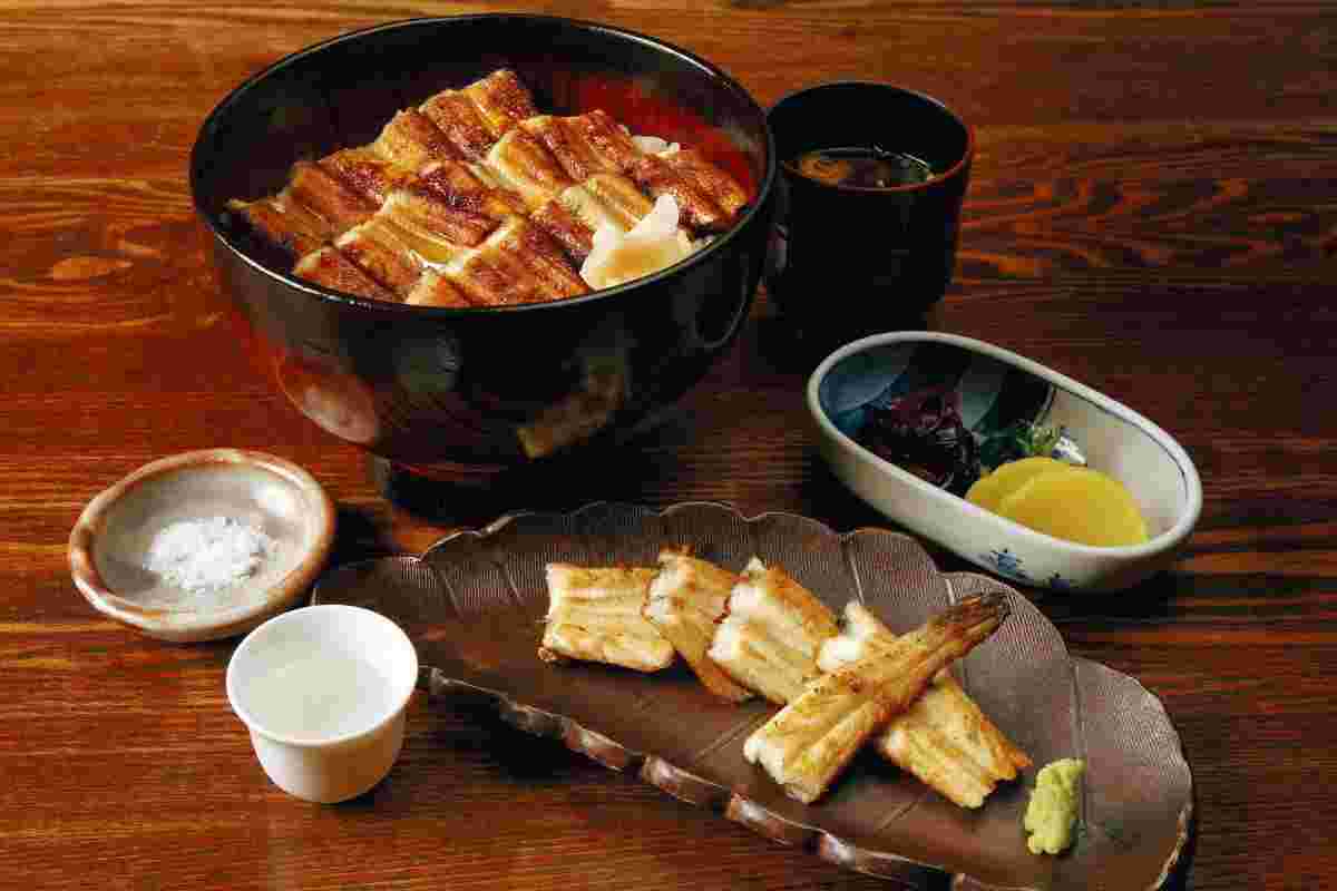 あなごめしと白焼き