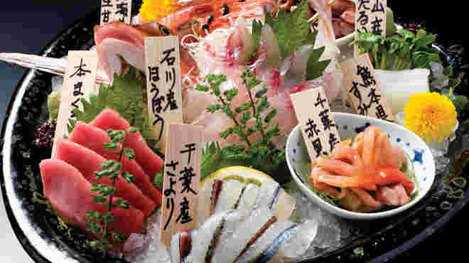 刺身盛り合わせ