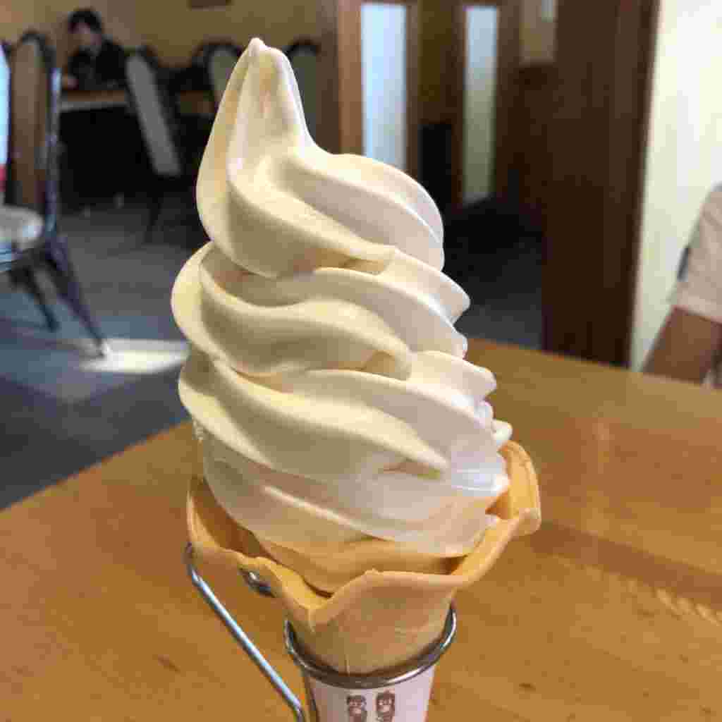 レストランみやもとのソフトクリーム