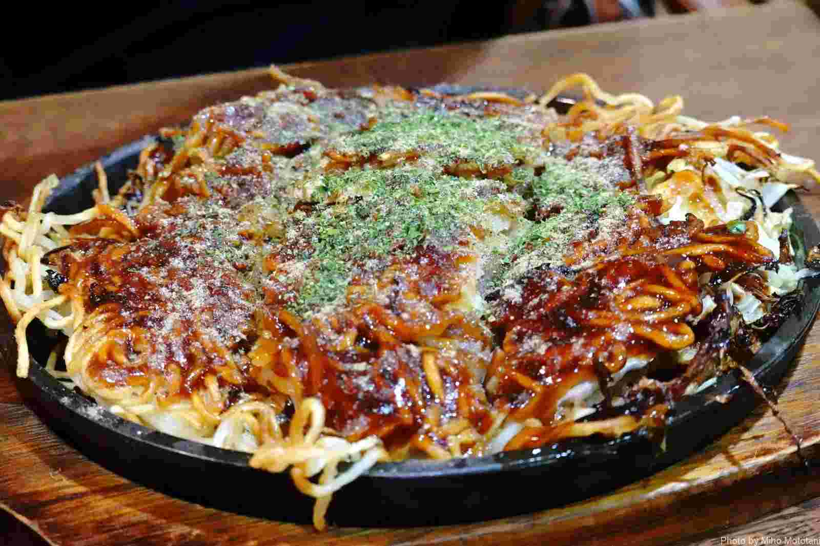 尾道麺のカリカリ焼き