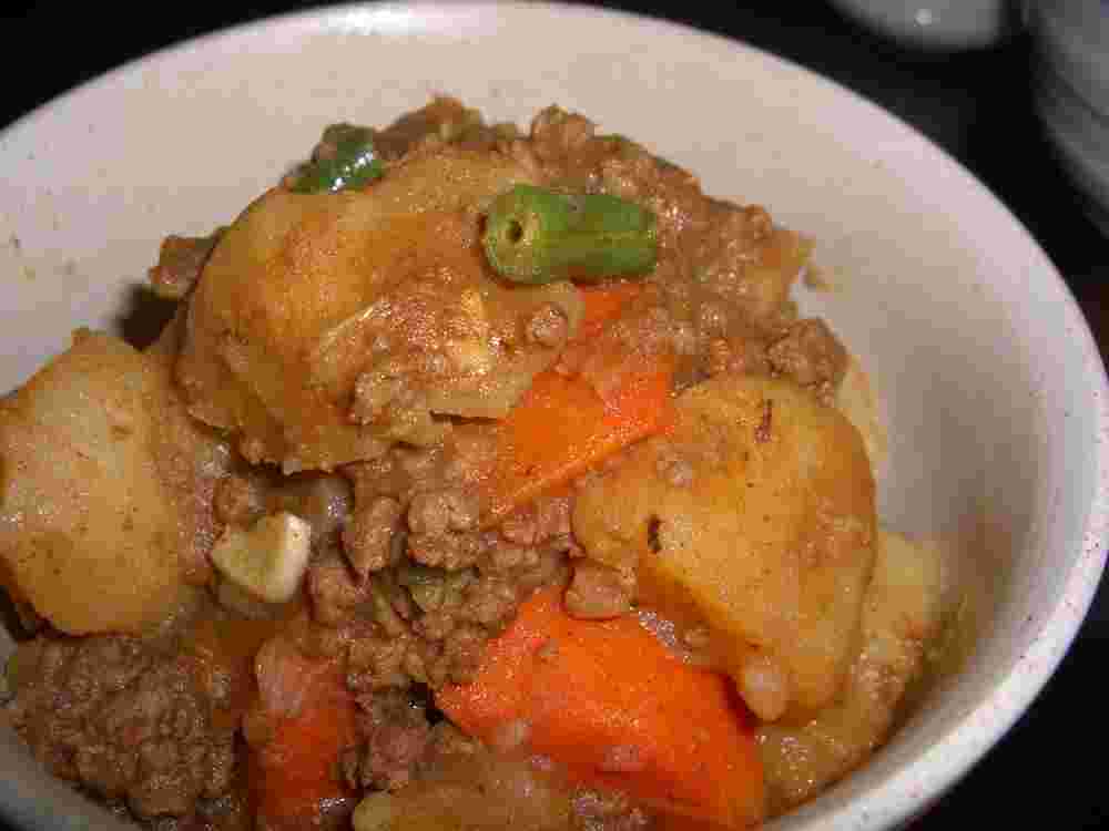 コーラを使った肉じゃが