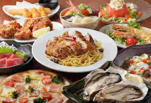 個室居酒屋我が家の食事