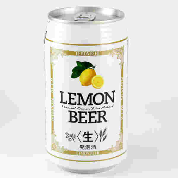 缶ビールのレモンビール