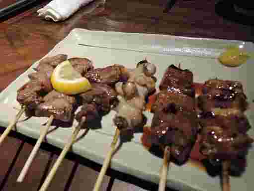 串焼文福の焼き鳥