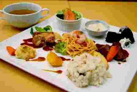 ビストロナチュールのランチ