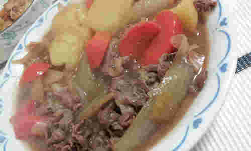 牛肉の肉じゃが