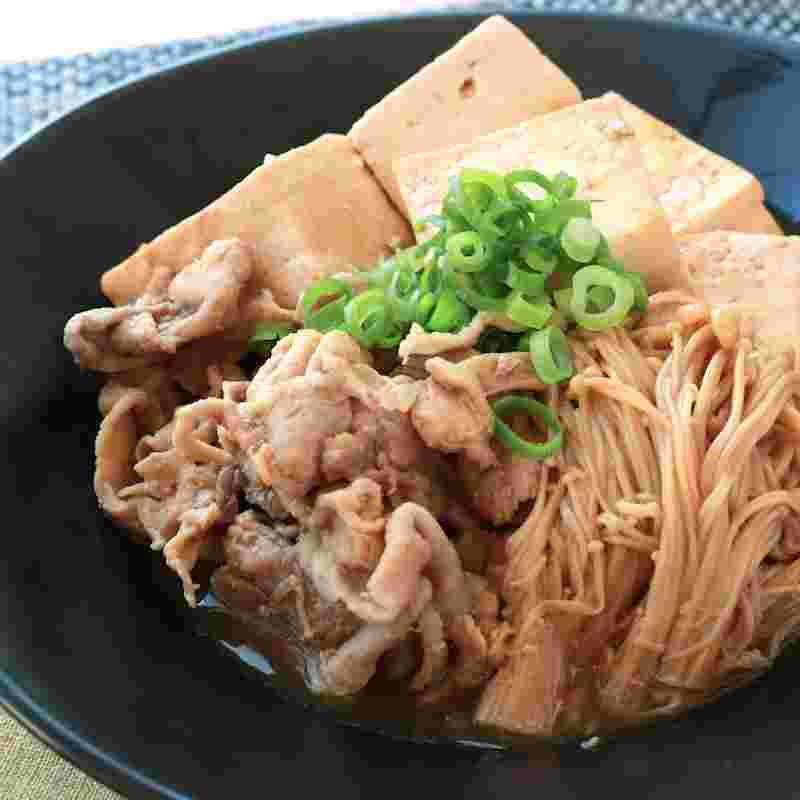 めんつゆ肉豆腐