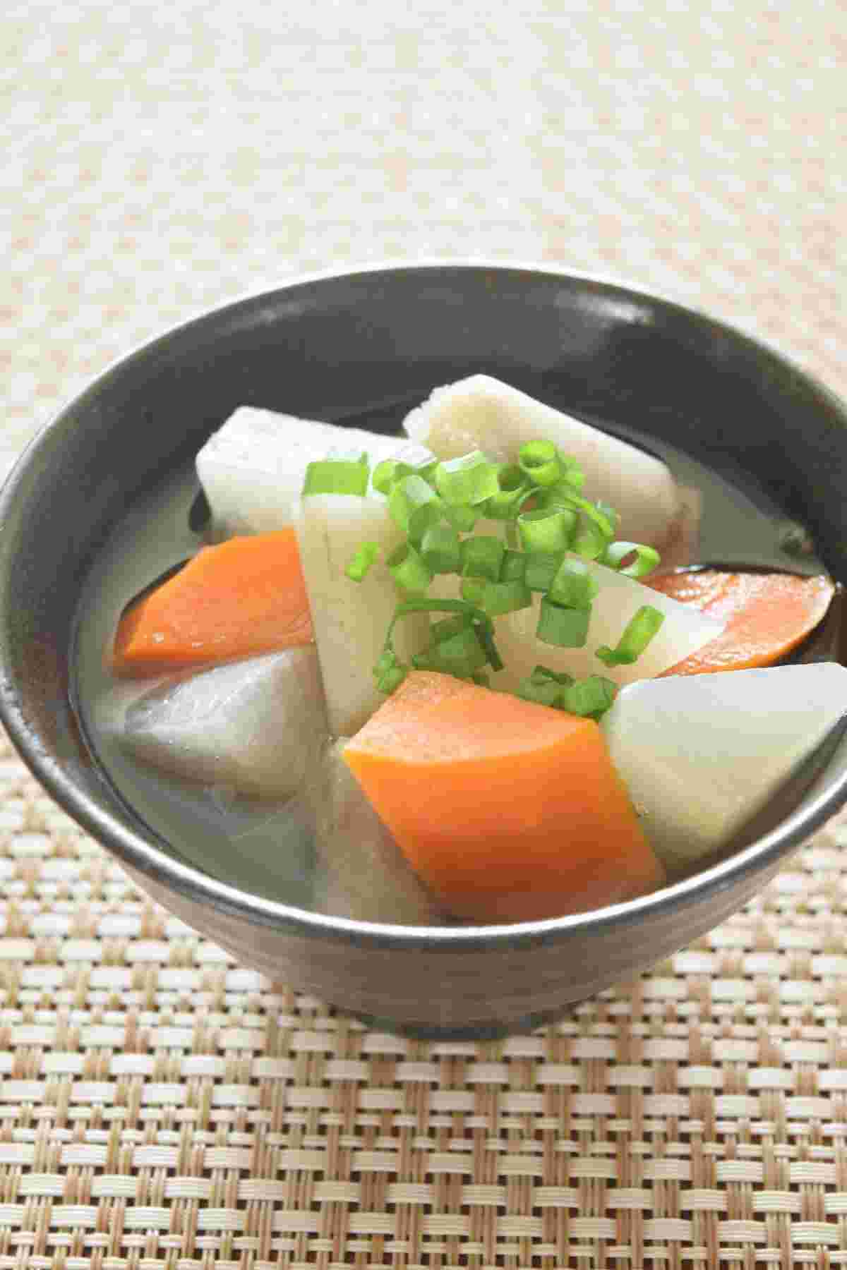 根菜の和風スープ