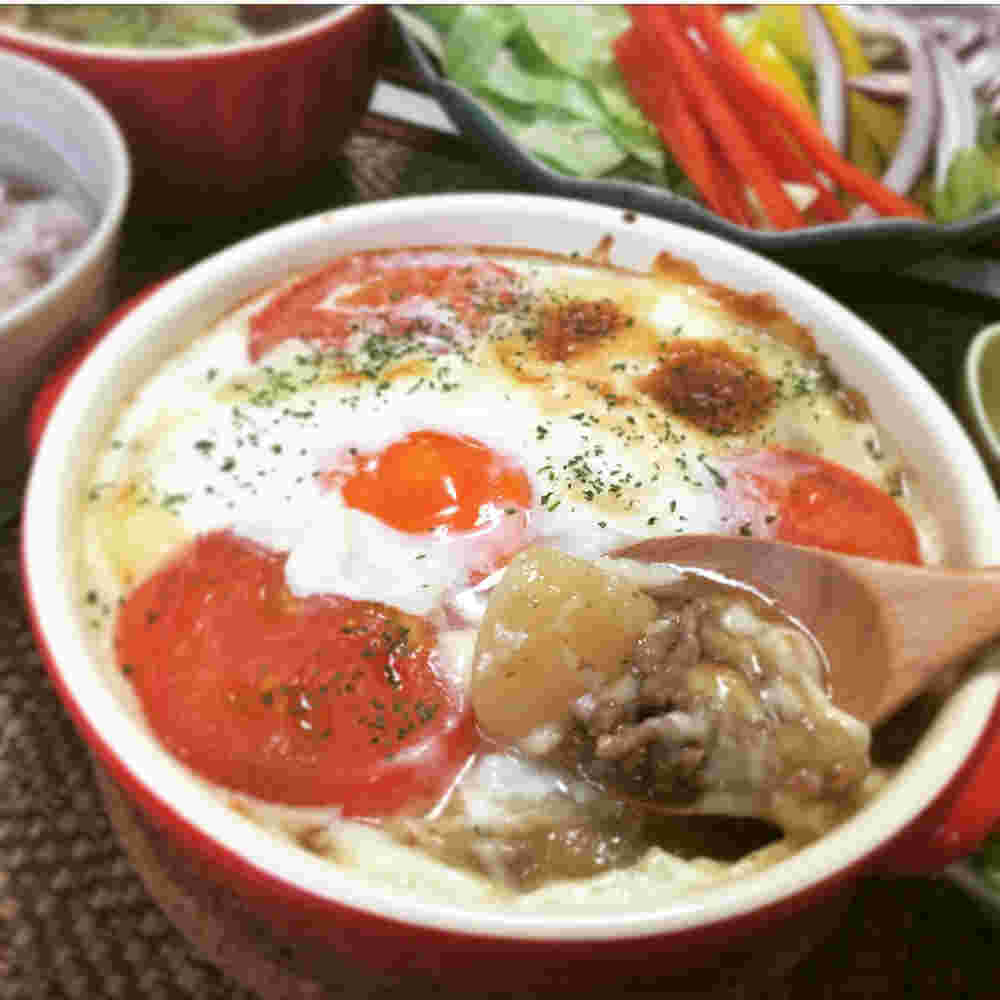 肉じゃがグラタン