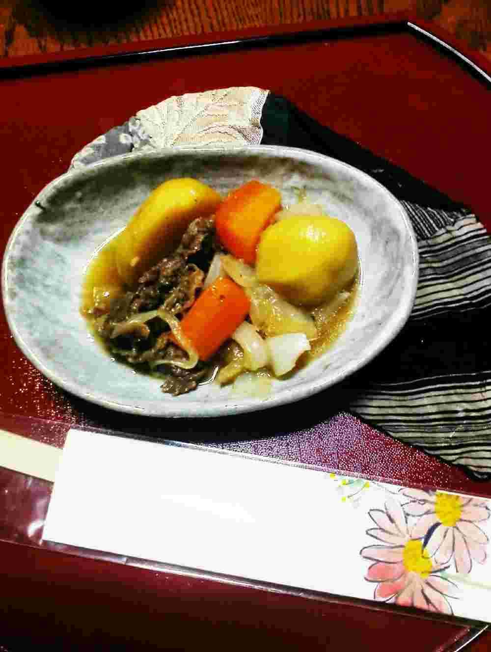 レモン肉じゃが