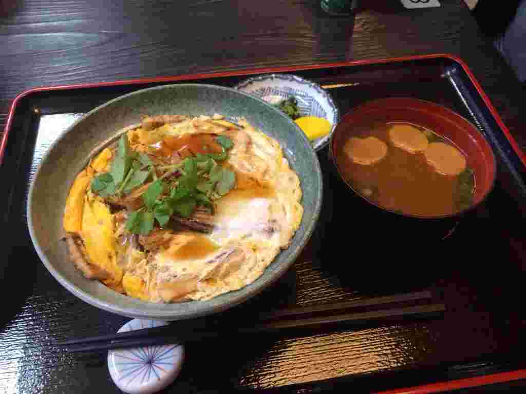 穴子柳川丼