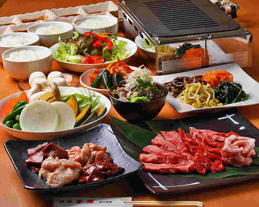 焼肉宴会3000円コース