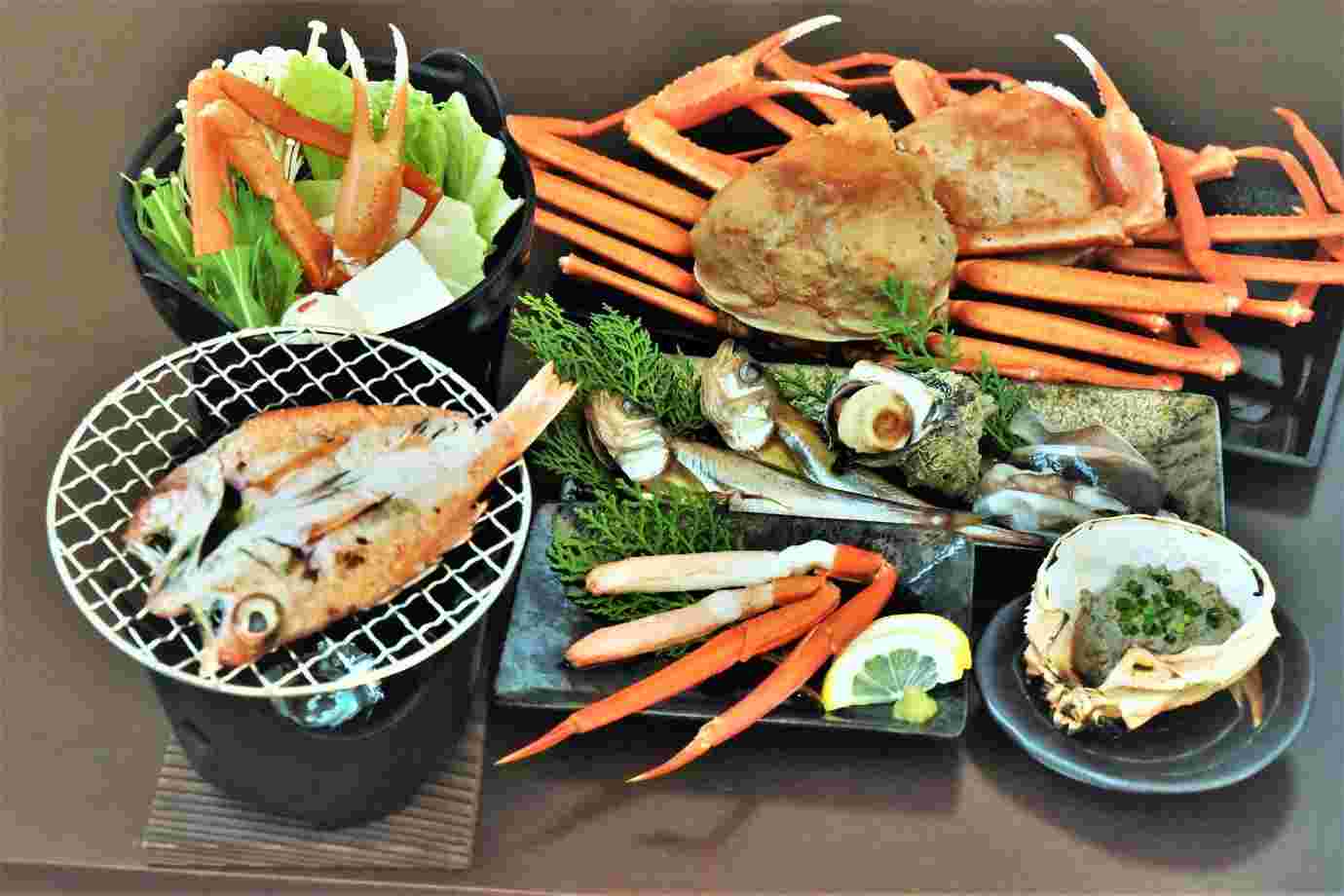 「境港直送かに処・ごっつお」カニ