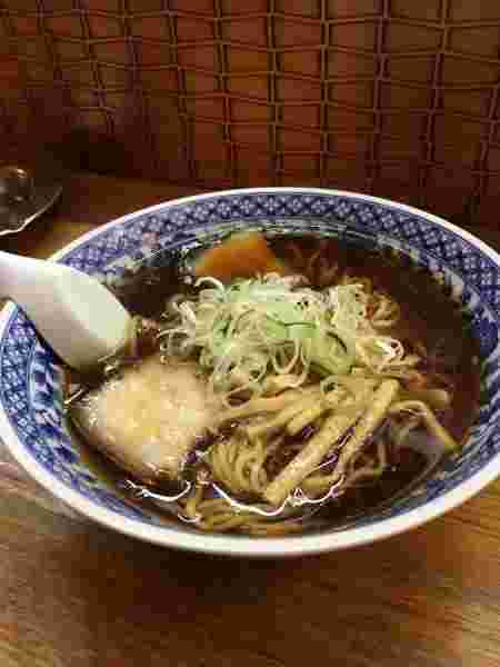 黒いラーメン