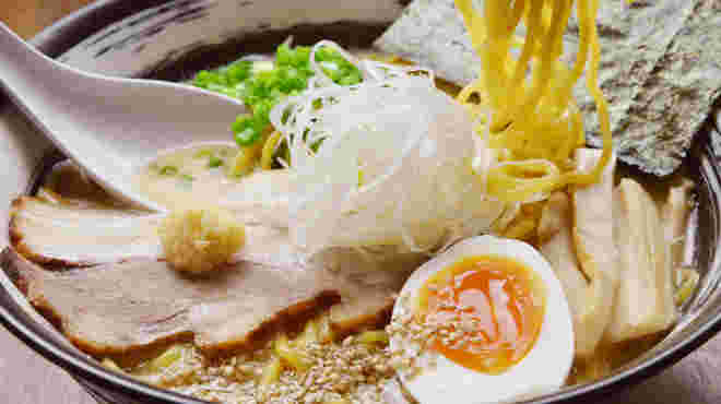 きれいなラーメン