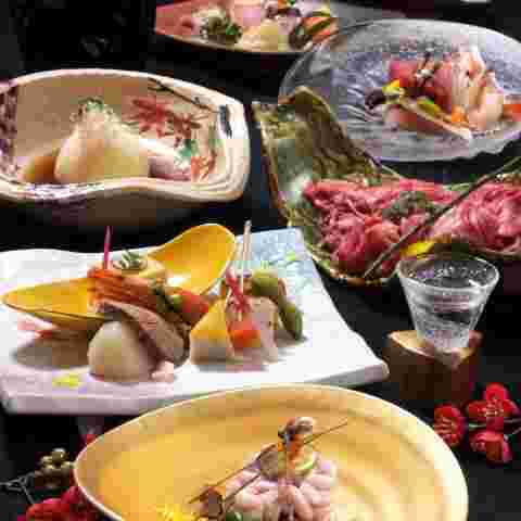 旬魚旬菜別家の料理
