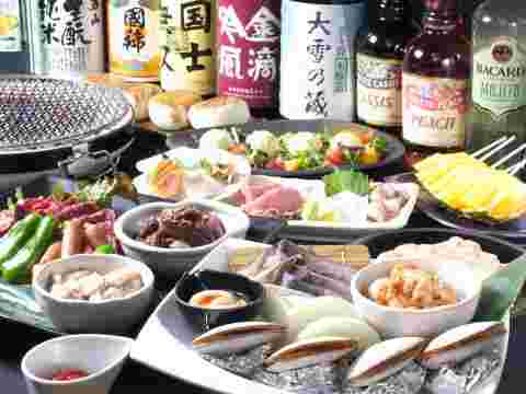 炭焼あぶりや一期一会の料理