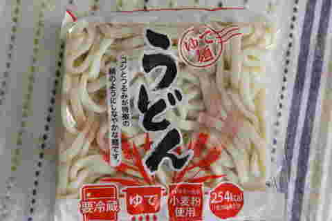 市販のうどん